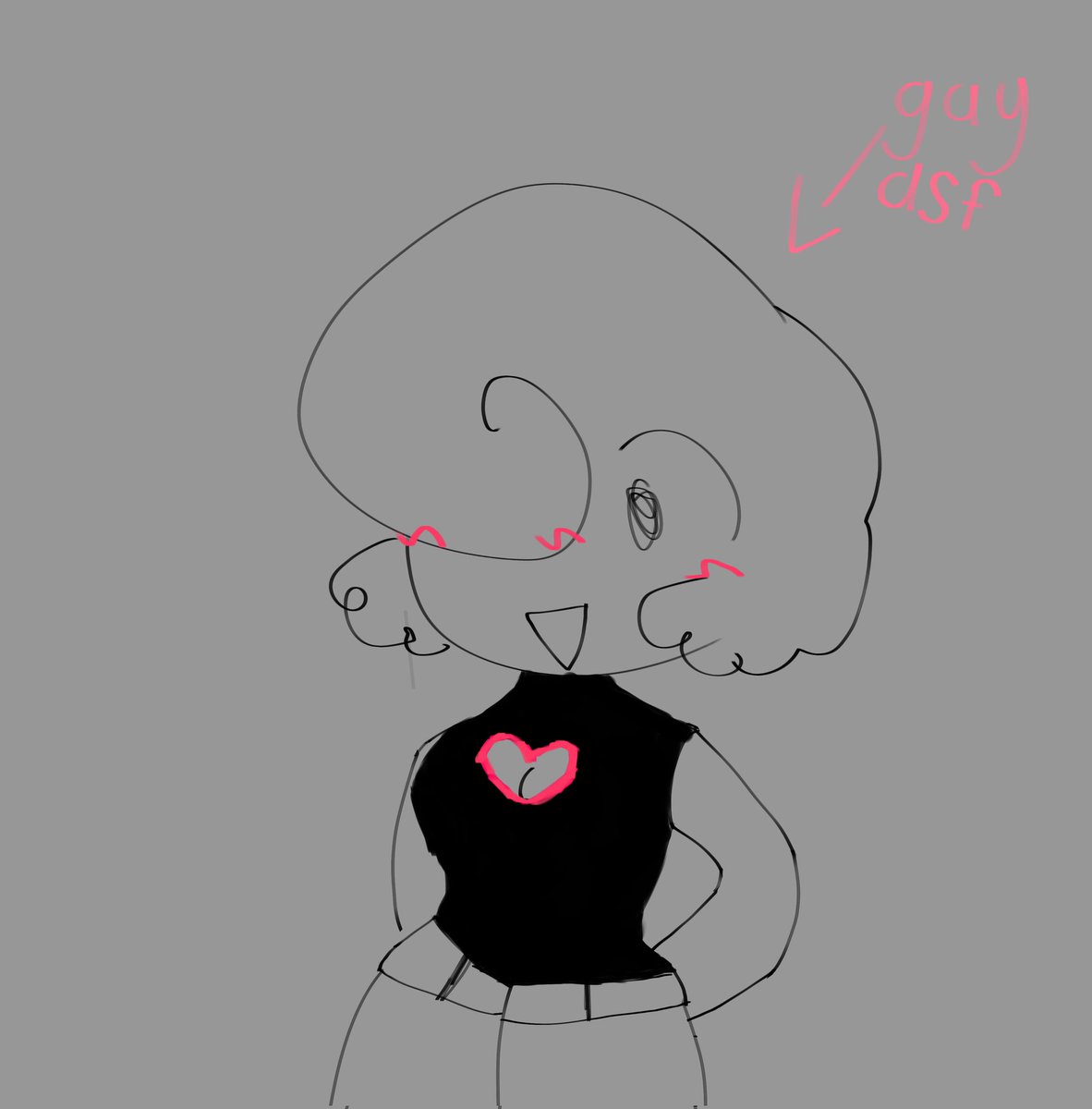 I don't post here hi anyways I have an au that I do NOT want to post on my other platform 
Touchstarved/lust-filled! Wally
Basically just me, crazy very into fanfictions, loves tall men, sweet sometimes but can be downright rude, has adhd(I have adhd), hypersexual, nonbinary