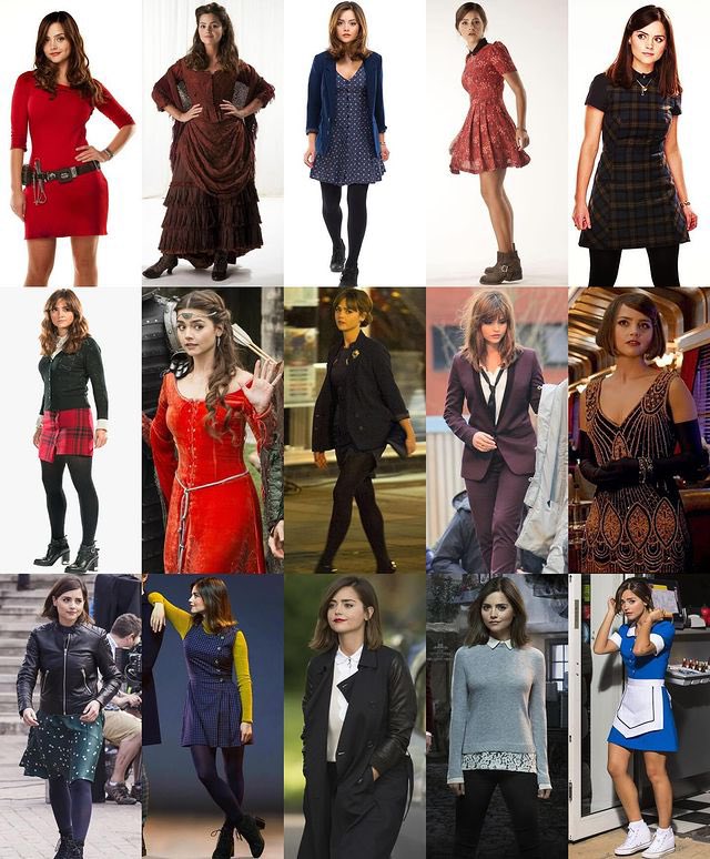 Jenna Coleman as Clara Oswald 😍 #JennaColeman #claraoswald #DoctorWho #theimpossiblegirl #beautiful