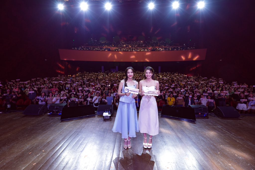 FREENBECKY 2024 Fan Meeting in Manila Thank you, GIRLFREEN and ANGELS ♡♡ Your love and support made our girls happy! Till our next fan meet together, we love you! ♡ #FreenBeckyFMinPH2024 #FreenBecky #WilbrosLive