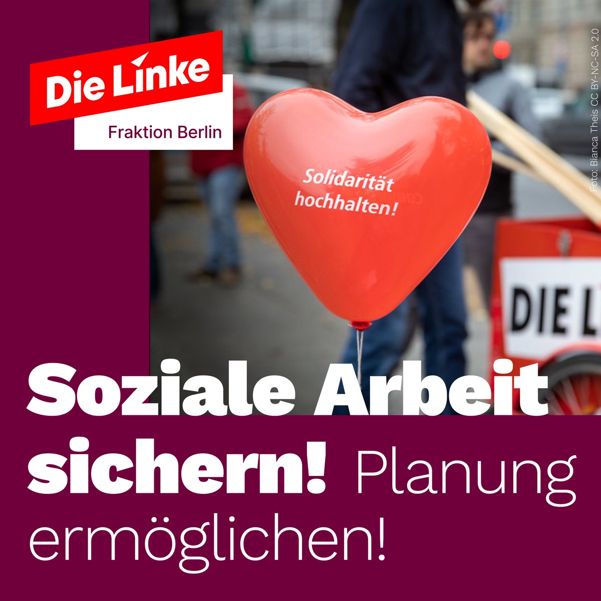 Finanzielle Sicherheit nur bis Ende Juni? Damit bedroht der CDU/SPD-#Senat die Arbeit #sozial|er Projekte. Ob gesundheitliche Versorgung von Obdachlosen, Pflege, Suchtberatung o.a. - sie sind unverzichtbar für den sozialen Zusammenhalt in Berlin und brauchen Planungssicherheit!