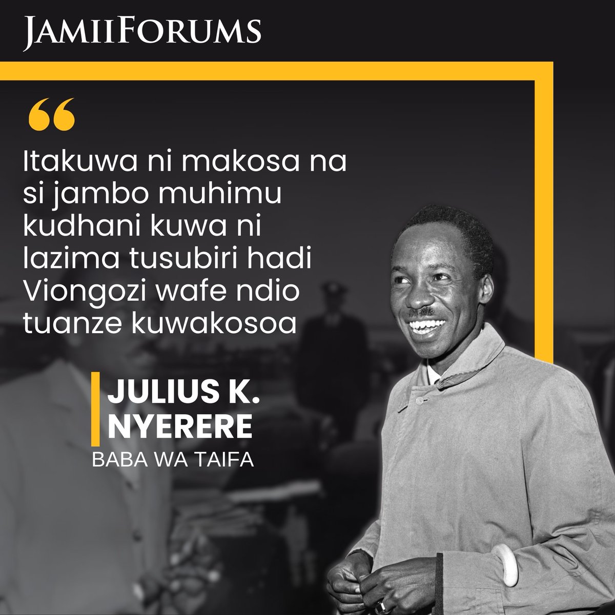 #JamiiForums #GoodMorning #JFQuotes #JFNukuu #AmkaNaJF #JFKumbukizi