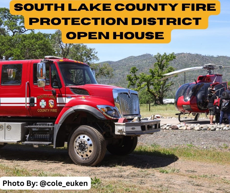 Today, South Lake County Fire Protection District hosted their 10th Annual Open House in Middletown. It was great having you all come visit the station and spend the day with the Firefighters! A special thank you to everyone that helped make this event possible!