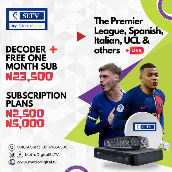 @DStvNg This is the alternative for Dstv and Gotv.