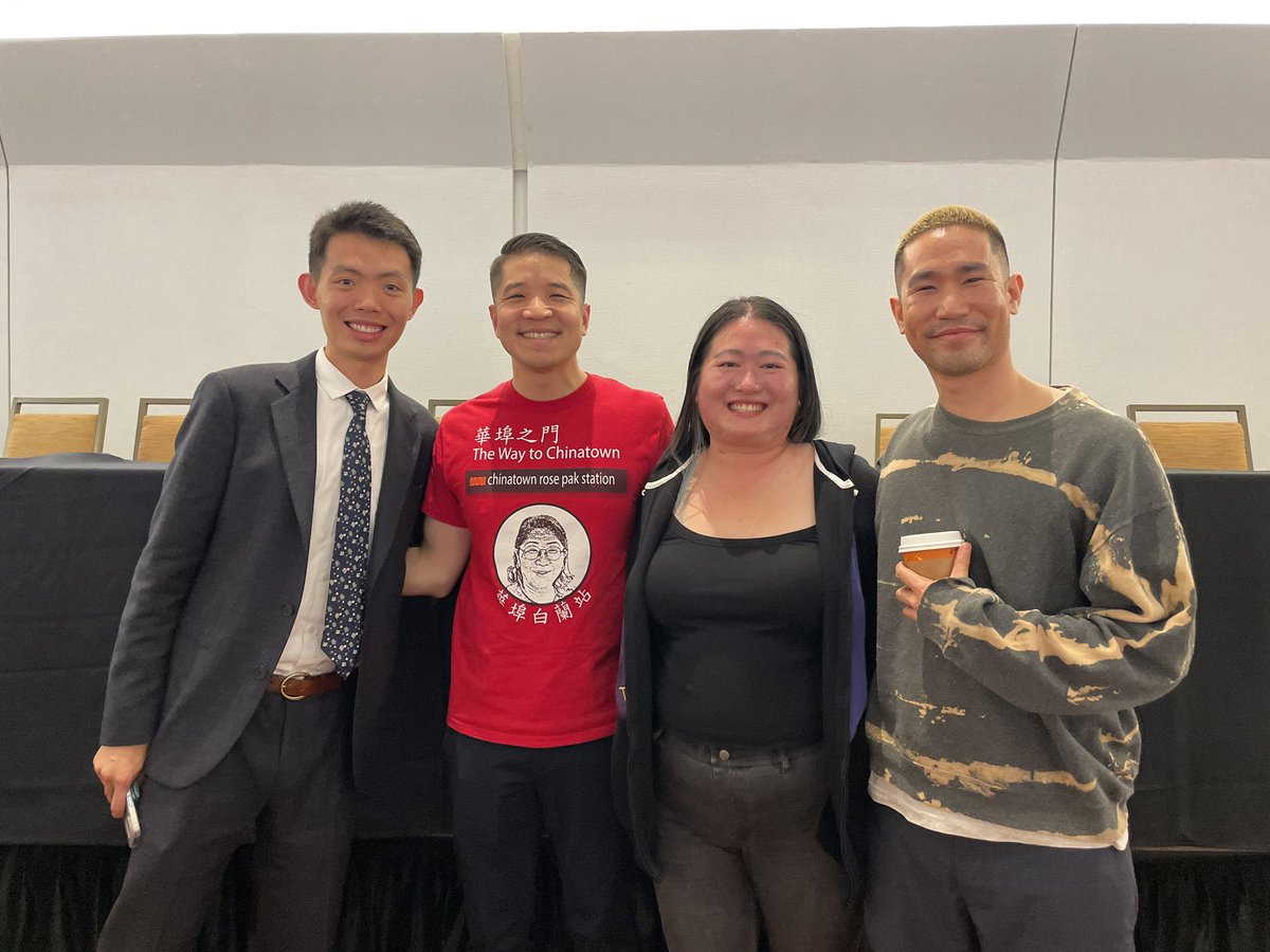 Today's D3 Supervisor Debate in Cantonese was a success! Thank you to our moderator @lihanlihan & @CCCSanFrancisco for the venue. We continue the legacy of Auntie Rose by ensuring the needs of Chinatown are heard, debated, and adressed.