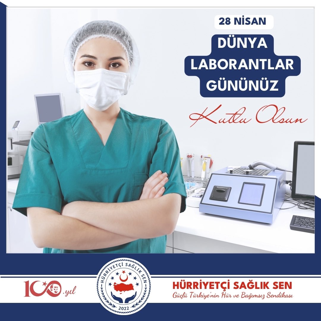 Dünya Laborantlar Gününüz kutlu olsun. #28nisan #dünyalaborantlargünükutluolsun #dünyalaborantlargünümüzkutluolsun😊💉🔬 #sağlık #tedavi #laborant #laborantlar #sendika