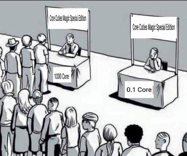 wizardgallery_'s tweet image. “Core Cuties Magic Special Edition” already has 429 unique collectors ✨

Join in the magic #Coretoshis and mint yours now! 

Each piece is carefully crafted to evoke wonder and delight, transporting you to a world where magic knows no bounds.

wizardgallery.xyz/launchpaddetai…