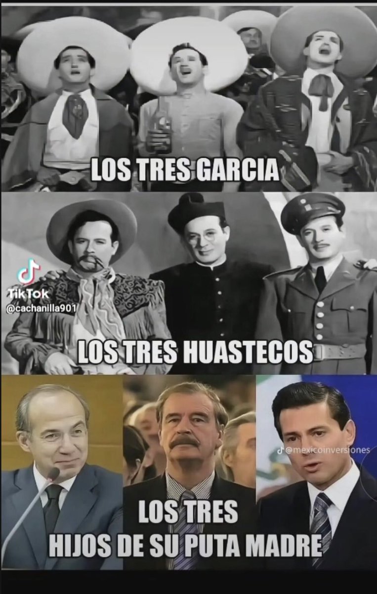 CHISPAS! CHISPAS! CHISPAS!
⁦@FelipeCalderon⁩ 
⁦@VicenteFoxQue⁩ 
⁦@EPN⁩