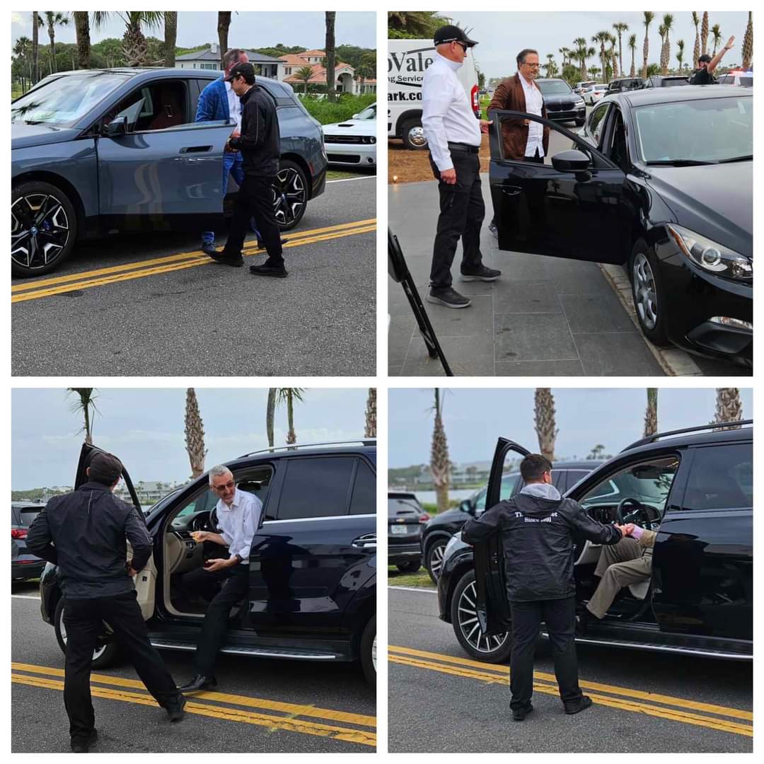 Simultaneously Saturday serving the private gathering in Ponte Vedra Beach with @orsayjax @BeachviewTent
#theautovalet #exemplaryservice #SafeValetTaskForce #valetperfected #pontevedra #blacktiehospitality