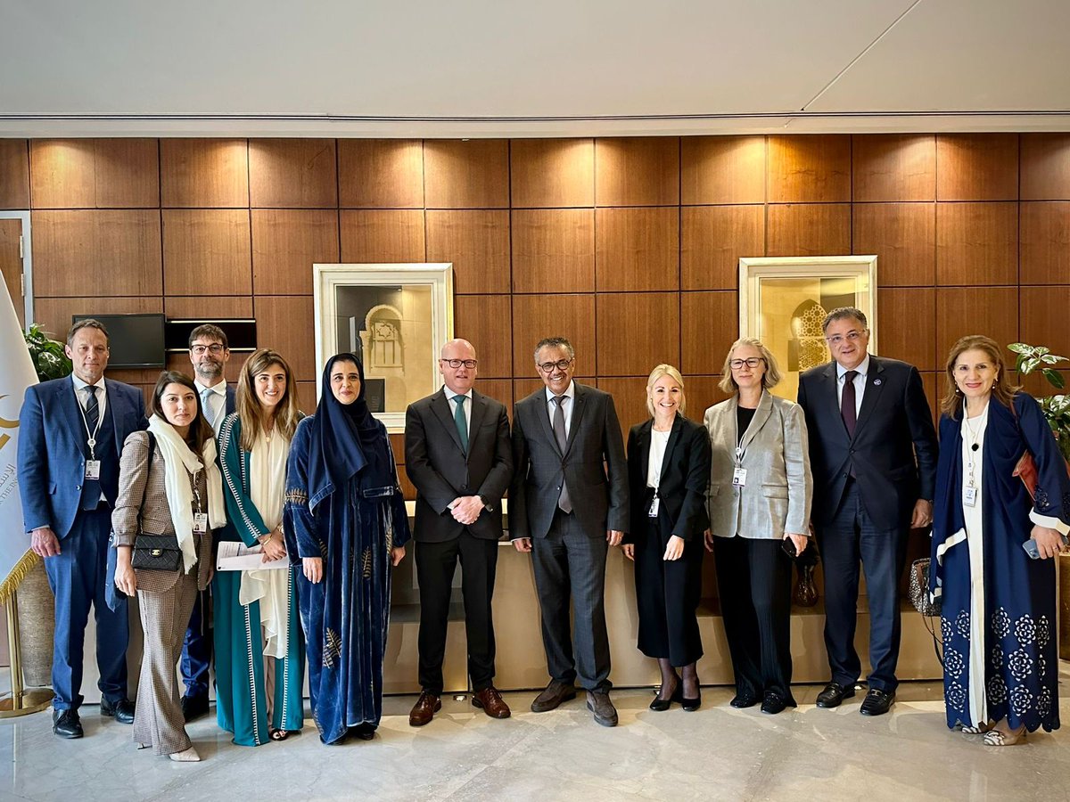 Pleasure to meet Vice President @OstrosThomas and the @EIB team to discuss important health topics and how our collaboration is critical in tackling the most challenging of diseases such as antimicrobial resistance #AMR, #EndPolio, #TB (tuberculosis) and others. Looking forward…