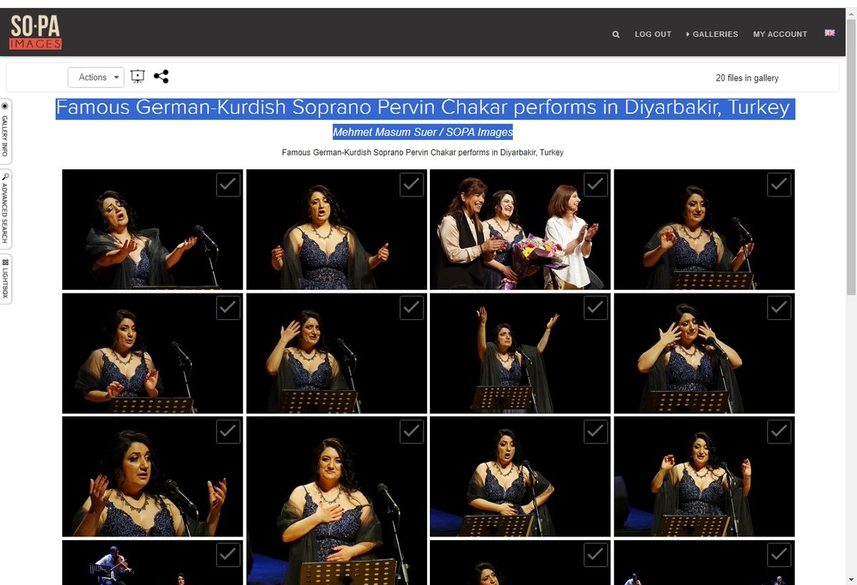 Famous German-Kurdish Soprano Pervin Chakar performs in Diyarbakir. My photos on @sopaimages / @imago_images / @ZUMApress and @SipaUSA @PervinChakar #opera #soprano #musicians #Diyarbakir #concert #Kurds #Kurdish #Amed