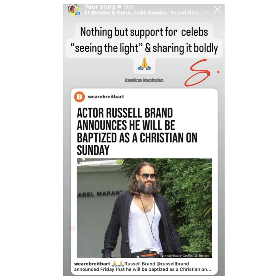 #RussellBrand 🙏 breitbart.com/entertainment/…