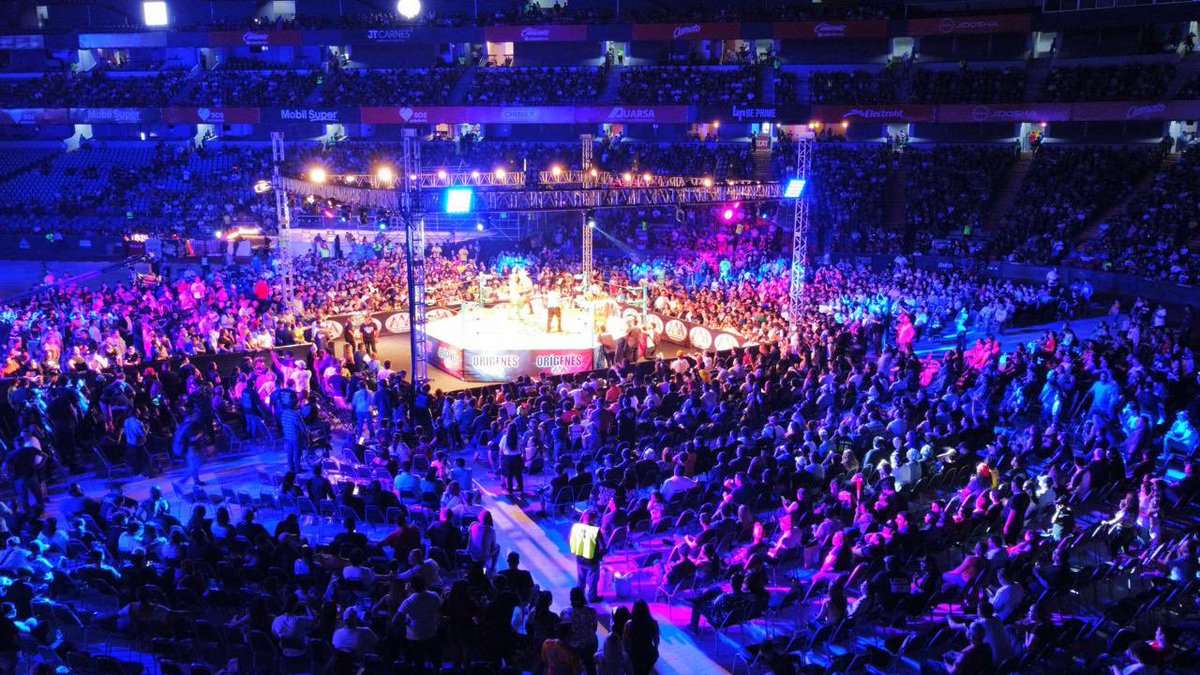 Muchas gracias a todos los aficionados que asistieron a #TriplemaniaXXXII Monterrey en el Estadio de los @SultanesOficial y a los que siguieron la transmisión por @FiteTV @canalspace @StreamOnMax y @ClaroSports @luchalibreaaa