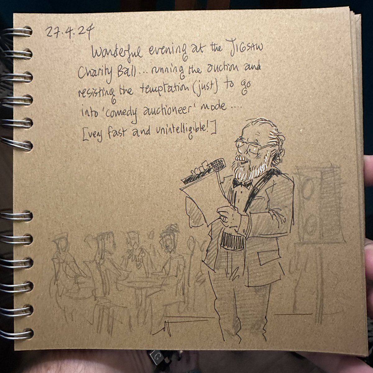 Very proud to be a patron of the wonderful charity <a href="/JigsawSouthEast/">Jigsaw South East</a> - doing vital work for bereaved families, especially children. #doodleaday