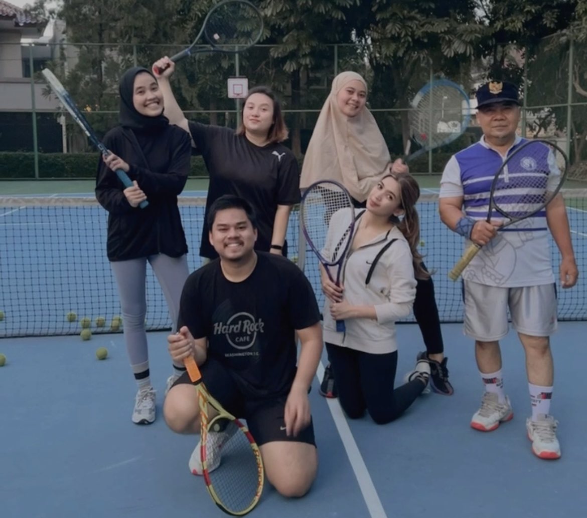 Anak tenis 🎾 bentar lagi mau balik ke anak rollerskates 🛼 otwww nyam