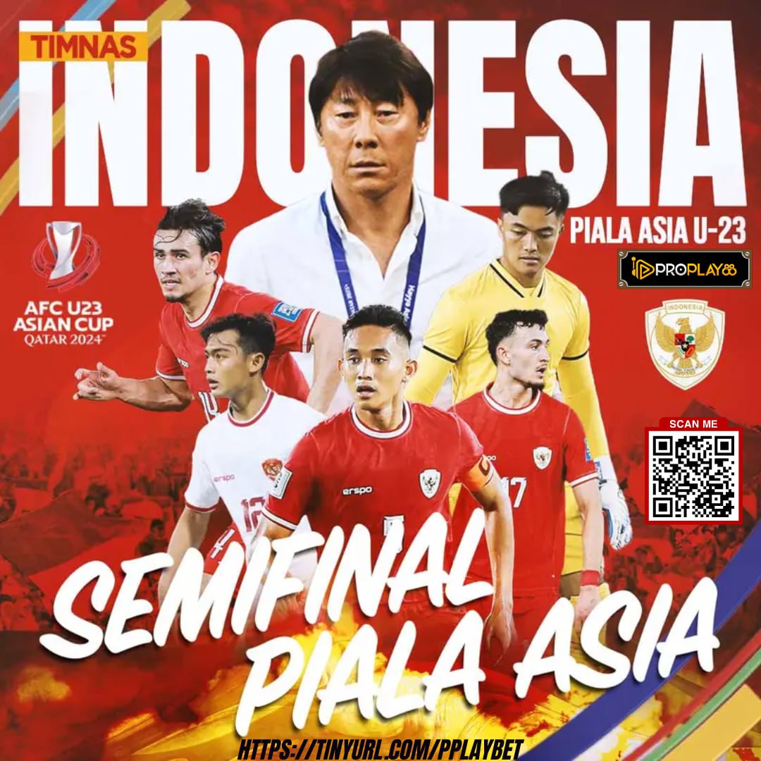 JANGAN LEWATKAN PERTANDINGAN SEMIFINAL AFF U23 ANTARA INDONESIA VS UZBEKISTAN BERSAMA PROPLAY88.

INDONESIA VS UZBEKISTAN 

📆 SENIN, 29  APRIL 2024 |21.00  WIB

#Indonesia #affu23 #sintaeyong #teamindonesia #BOLA #pialadunia