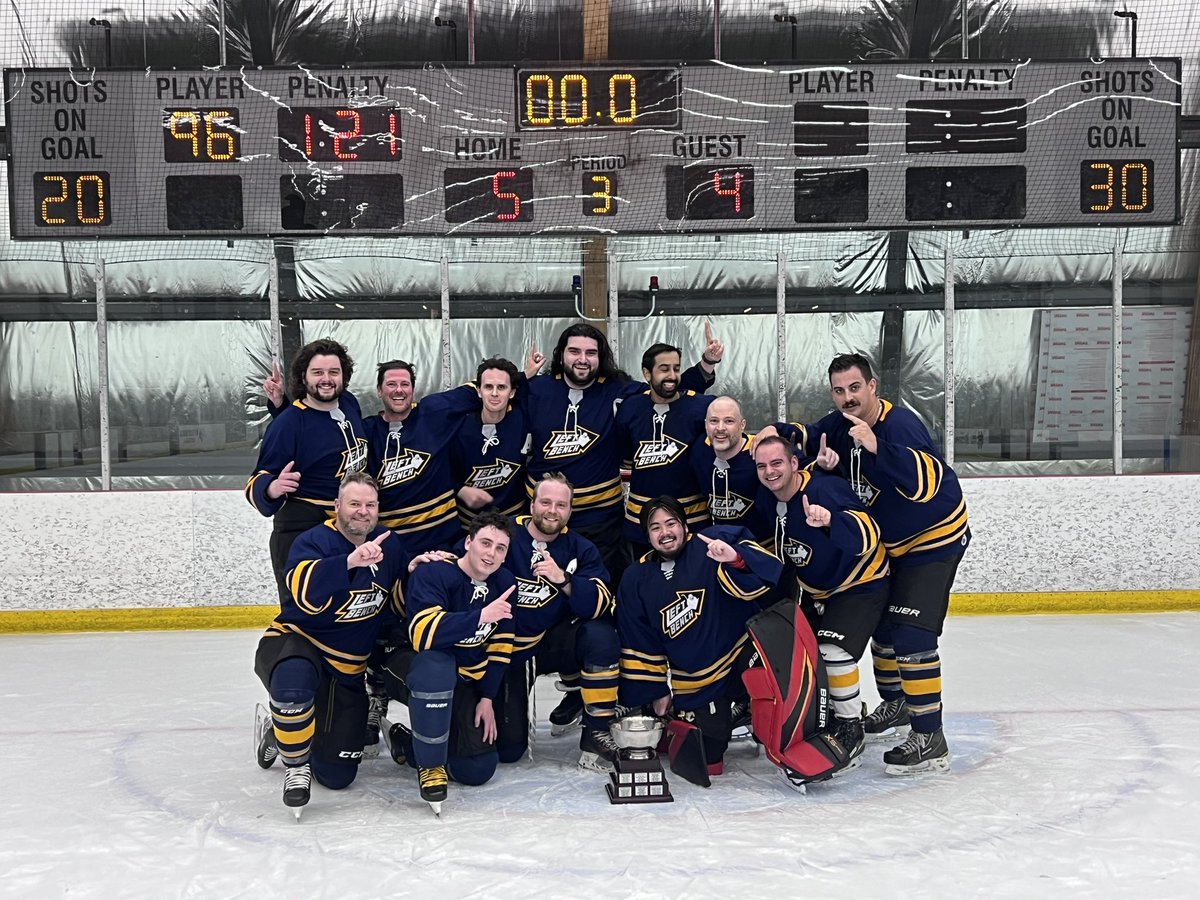 The 2023-24 Selke division champions are Left Bench