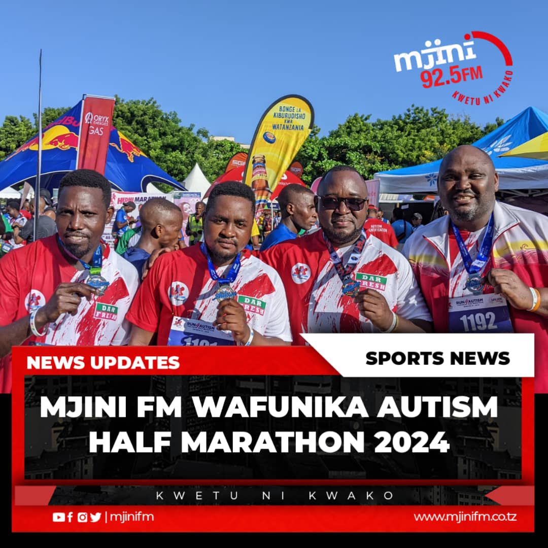 Just crossed the finish line for autism awareness with @mjinifm 🏃‍♂️💙 Together, we're stepping up to support and advocate for a more inclusive world. #AutismAwareness #MjiniFM #RunForACause