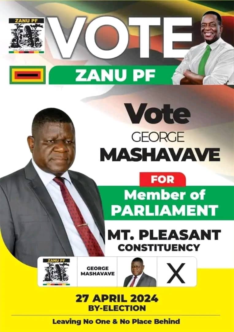 ZANU PF candidates Cde George Mashavave and Cde Kiven Mutimbanyoka have been duly elected National Assembly members for Mt Pleasant and Harare East constituencies respectively. #WelldoneteamZANUPF