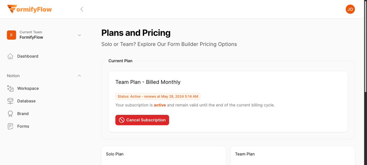 jaocero's tweet image. Almost done integrating @lmsqueezy for managing @formifyflow subscriptions🚀. It's super easy to use — handles everything for you, from subscriptions, sending email reminders, and customers portal and more. Plus, it takes care of taxes🎉#buildinpublic