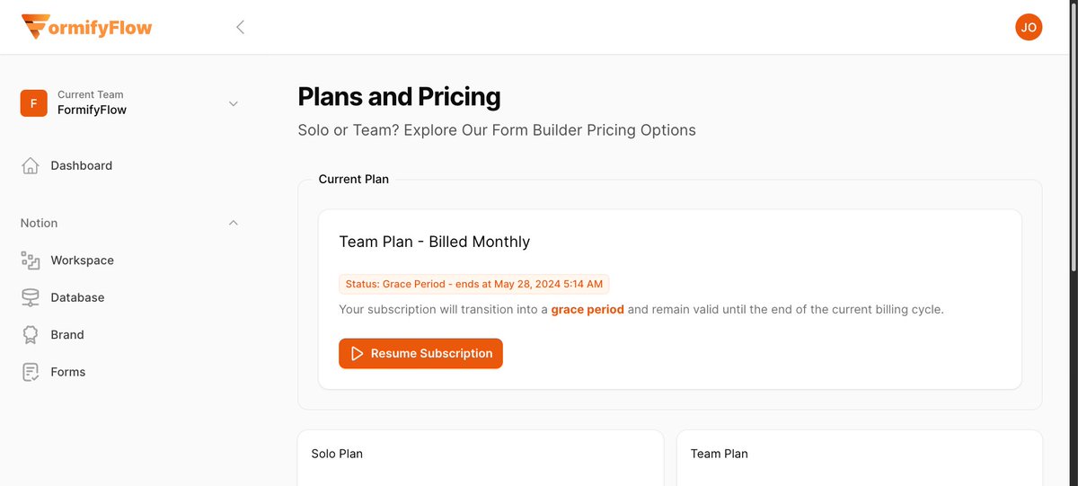jaocero's tweet image. Almost done integrating @lmsqueezy for managing @formifyflow subscriptions🚀. It's super easy to use — handles everything for you, from subscriptions, sending email reminders, and customers portal and more. Plus, it takes care of taxes🎉#buildinpublic