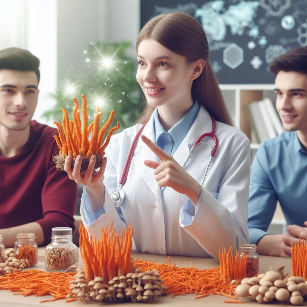 #cordycepsmilitaris

Enhancing Immune Activity: Cordyceps stimulate immune cells, such as macrophages and natural killer cells, which play a crucial role in defending against infections.