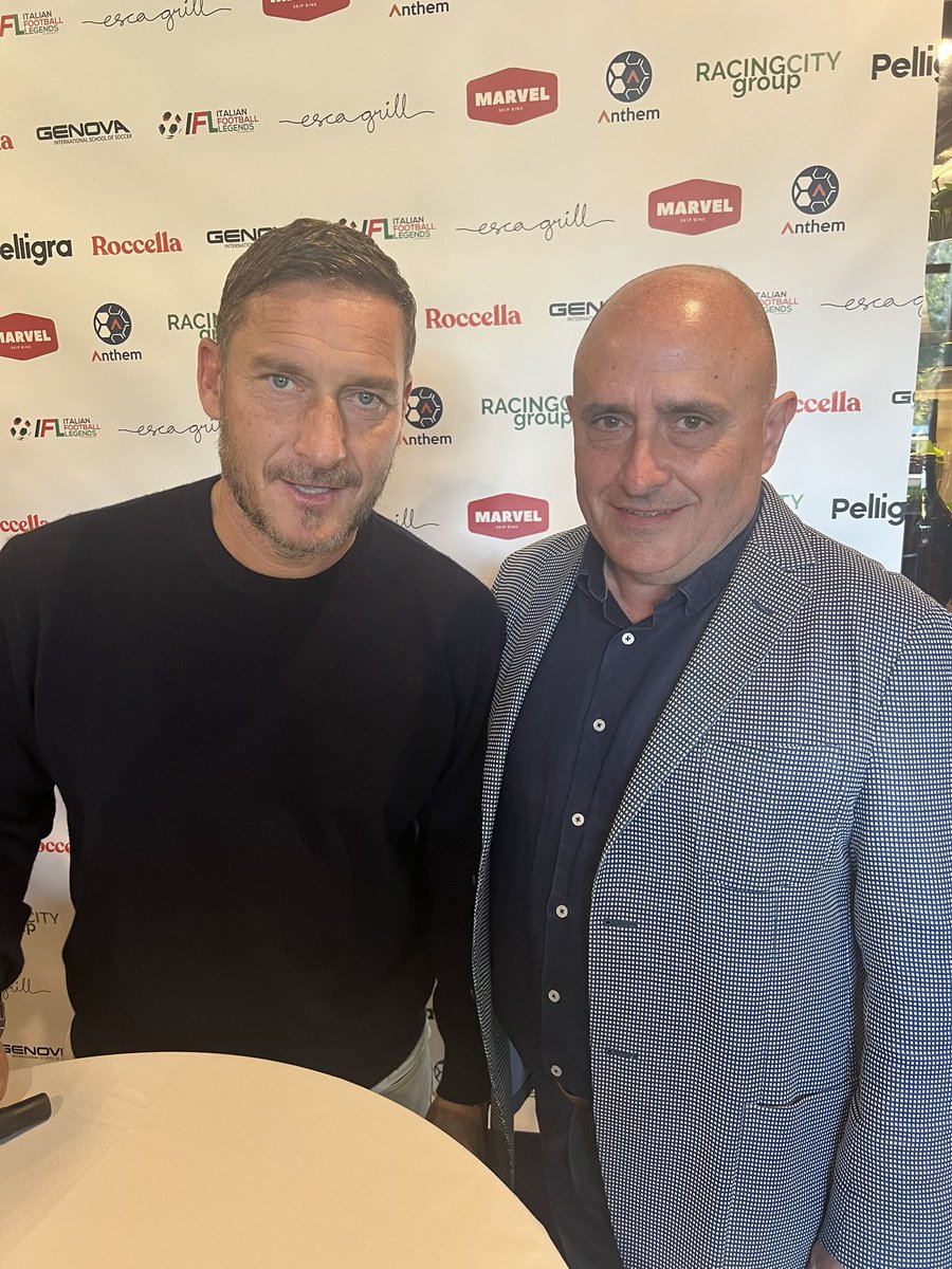 The great man Francesco Totti @ASRomaEN