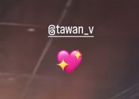 Pfft he put heart when he tagged Tawan 🤣