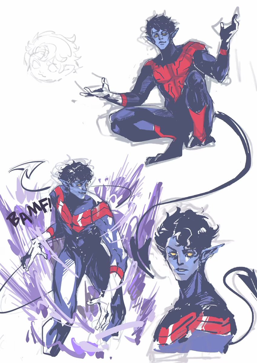 #xmenfanart #xmen #nightcrawler