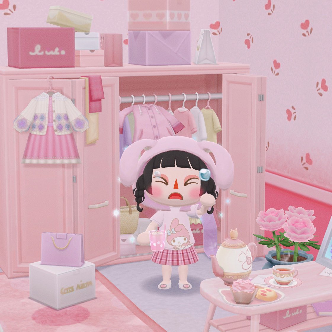 🎀'I have nothing to wear!!!'🎀 #AnimalCrossingPocketCamp #ACPC #acpcgallery #pocketcamp