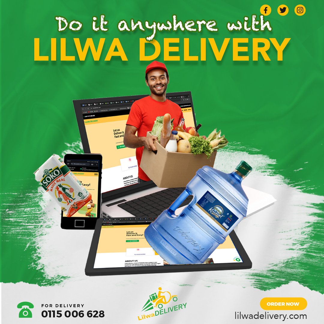 🍹 Beat the El Nino hustle with Lilwa Delivery's water and drinks delivery services. Stay hydrated & safe   from the dangerous Nairobi floods! ☀️💦  #FoodDelivery #ShopLocal #OfficeLunch #HomeDelivery #ErrandService #BusinessDelivery : Kisumu, Eldoret, Bungoma, Kakamega, Nakuru