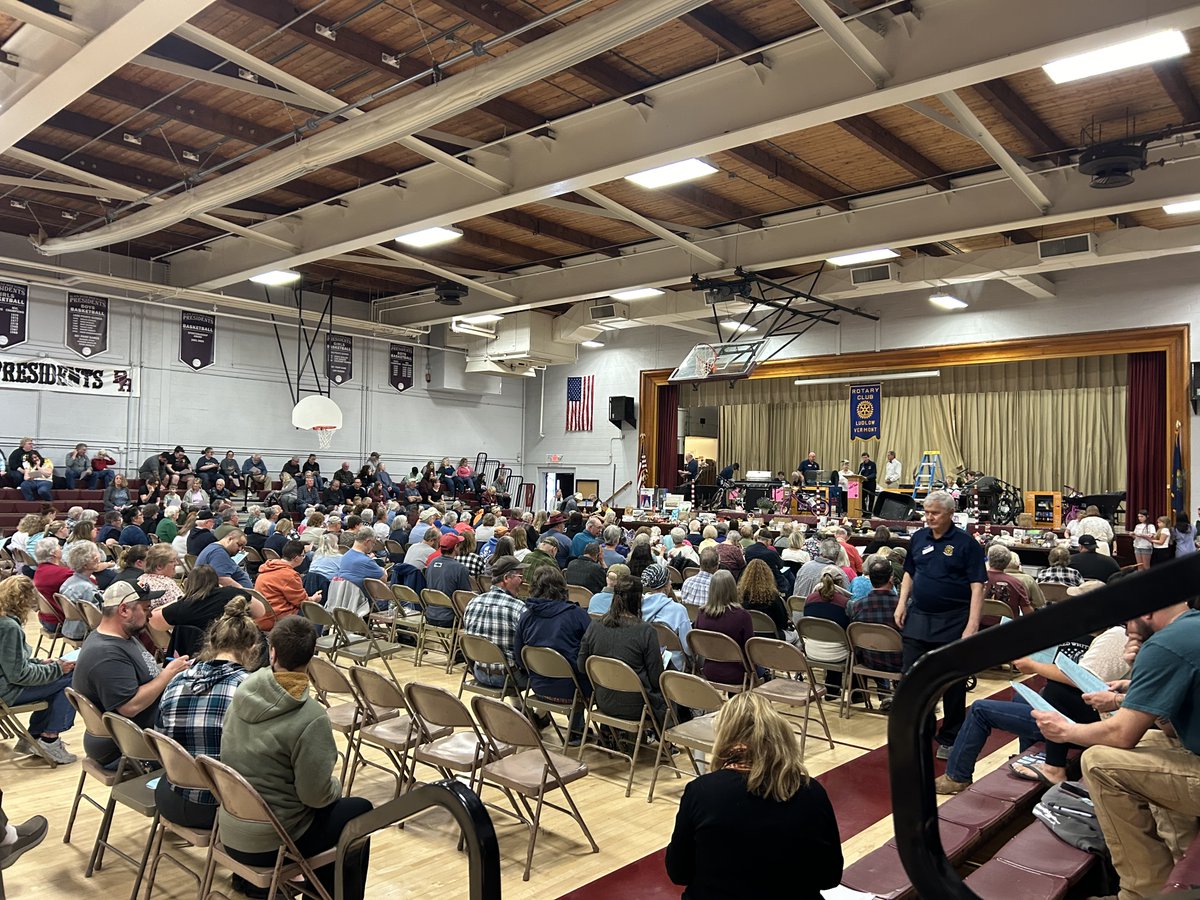 Windsor County, VT. 🇺🇸🇺🇸🇺🇸 It was a glorious Spring day visiting with Vermonters. *Windsor County Republican Committee hosted a tremendous event. *Ludlow Rotary Club had a very successful Penny Sale. -- It is ALWAYS great when Vermonters come together.