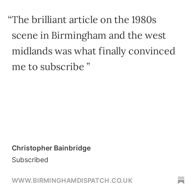 Thanks Christopher! We’d start noticing people disappear was a great piece by @pennycenturyy birminghamdispatch.co.uk/p/wed-start-no…