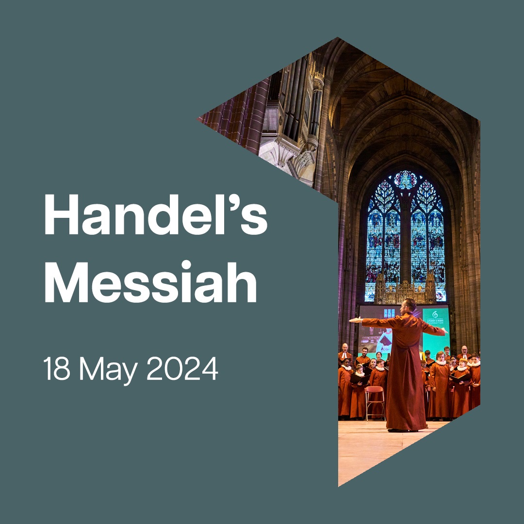 Don't miss the enchanting performance of Handel's Messiah at Liverpool Cathedral on May 18th at 7:30pm! 🎶✨ We will be joined by some incredible artists alongside the choirs from both of Liverpool's Cathedrals! For more information CLICK HERE: bit.ly/4ci9IXR