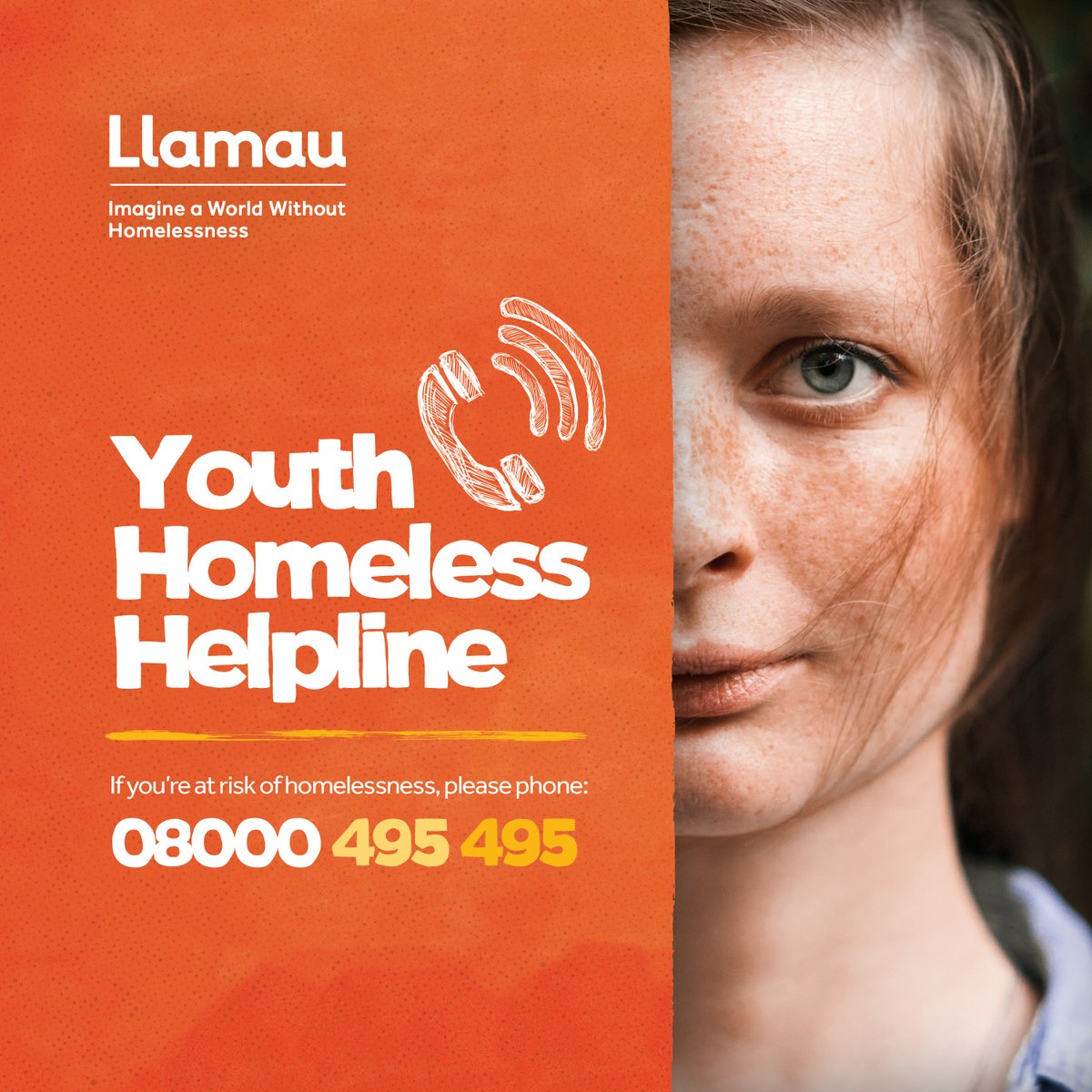 If you are aged 16-24 and without a safe place to spend the night, the Youth Homeless Helpline is here for you. We are open through the night and throughout the weekend. The number to call is: 08000 495 495