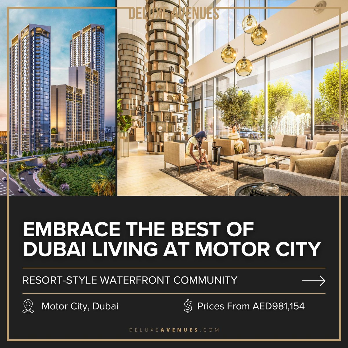 🌿 Live amidst lush landscapes at #SobhaOrbis where every window frames exclusive green views.

👉 Learn more at davenues.com/dubai/sobha-or…

#GreenLiving #NatureLovers #DubaiLiving #LuxuryLiving #DeluxeAvenues #RealEstate #Investment #Dubai #DubaiRealEstate #DubaiAvenues