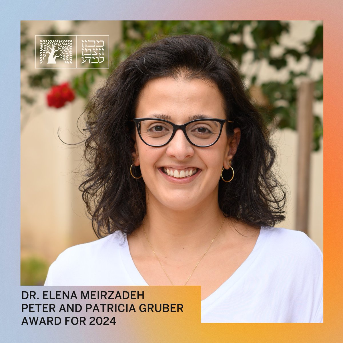 Congratulations to Dr. Elena Meirzadeh of the Molecular Chemistry and Materials Science Department upon receiving the Peter and Patricia Gruber Award for 2024.