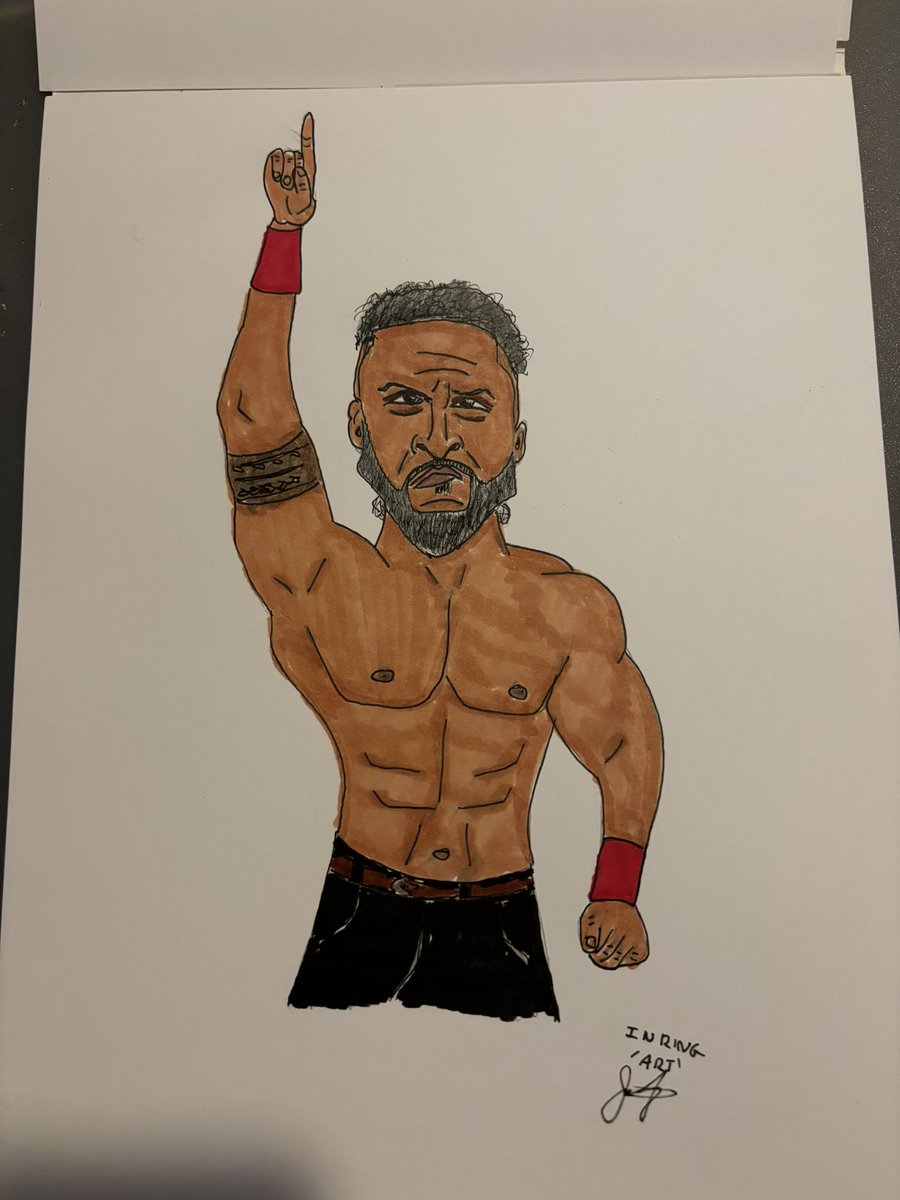 Cool to see a guy like #TamaTonga, who worked hard and was incredibly loyal  to New Japan Pro Wrestling for so many years, get put right in some major spotlight with #wwe so quickly. #thebloodline #njpw #prowrestling #prowrestlingfanart #wrestlingart @TamaTonga01