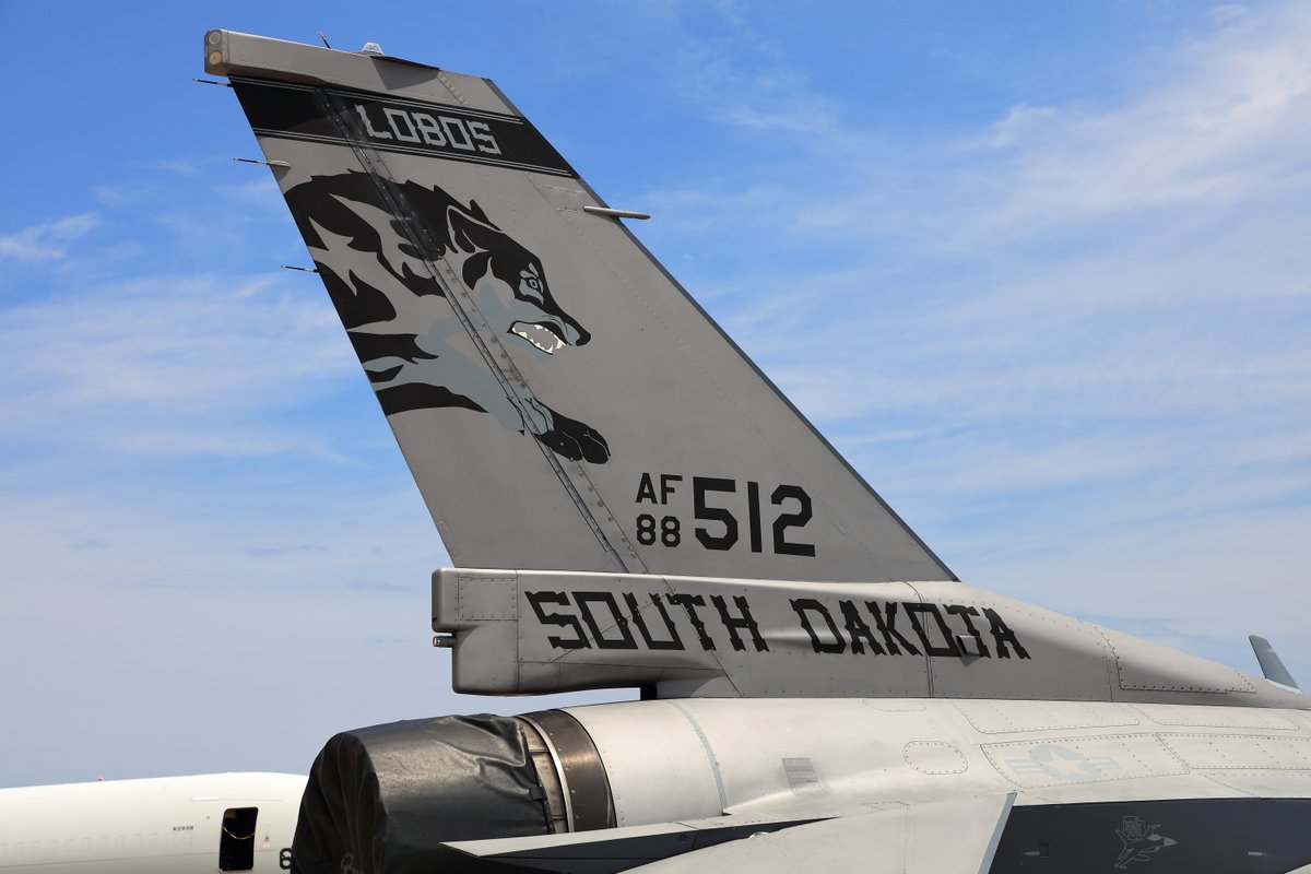 2024/4/27 嘉手納基地
サウスダコタのF-16
#嘉手納基地
#アメリカフェスト2024 
（他にコメント無いんかい