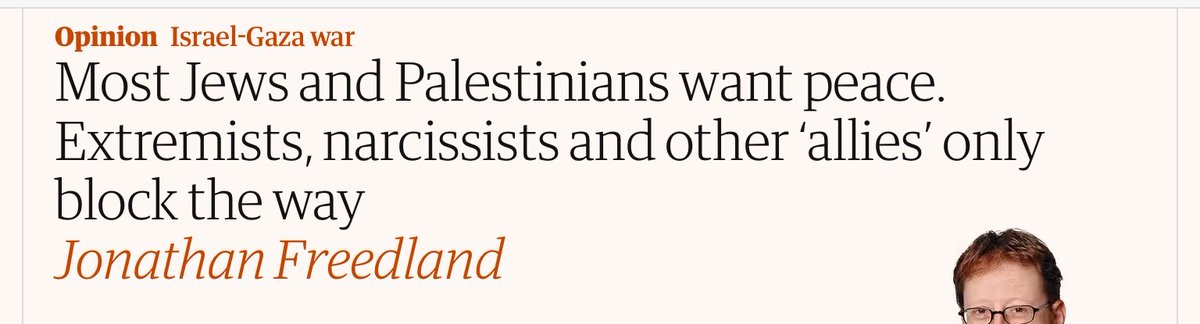 Jews and Palestinians are not at war.