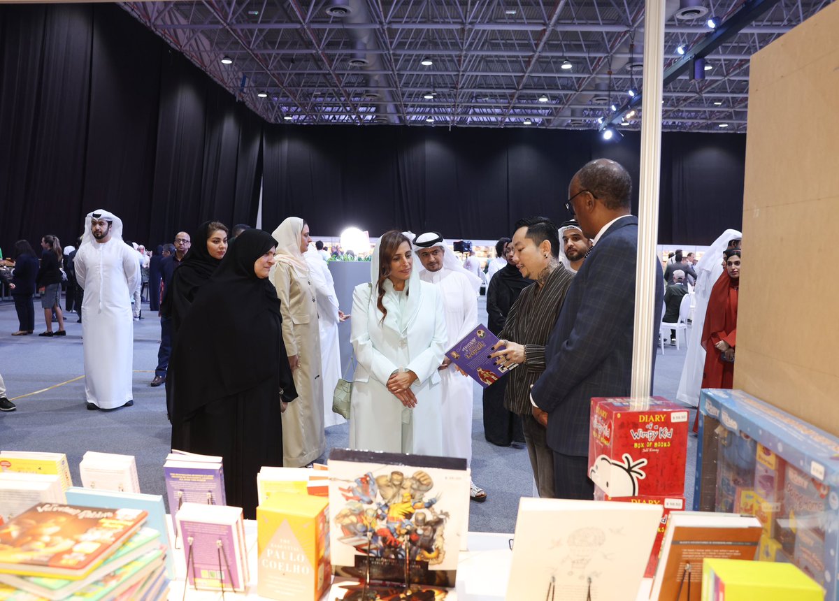 It was wonderful to open the 2024 Sharjah International Booksellers Conference by @SharjahBookAuth, which gets bigger and stronger every year, with participants from Africa, the Arab region, Asia, South America, and Europe.