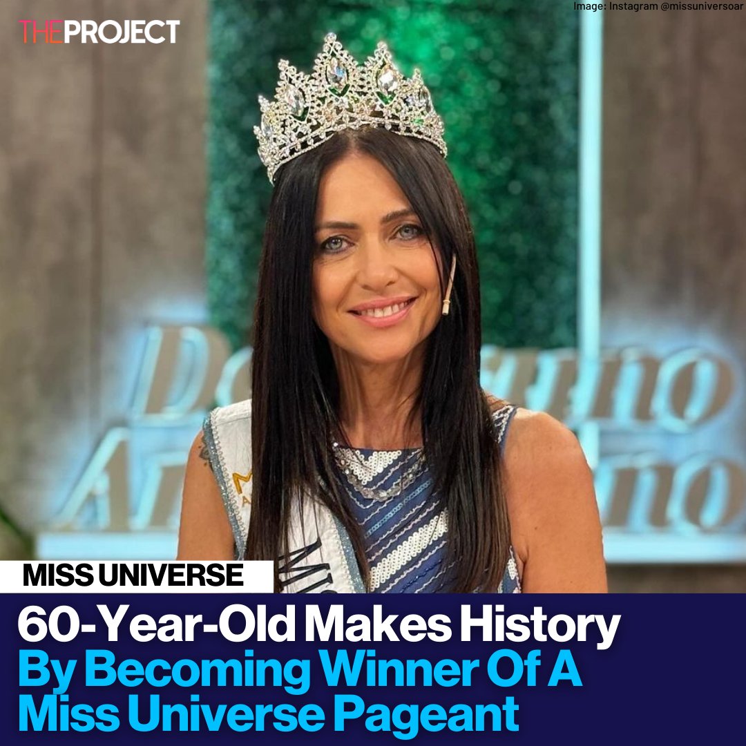 Alejandra Rodríguez has made history by becoming the first 60-year-old contestant to win Miss Universe Buenos Aires.

READ MORE: brnw.ch/21wJfuh