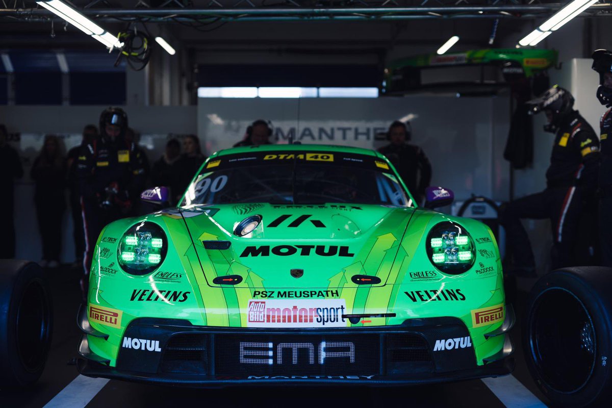 Good Morning from #Oschersleben! The second #DTM race in 2024 is on the agenda for our #Porsche 911 GT3 R No. 90 and No. 91. SCHEDULE⬇️ Qualifying: 9:55 CEST 🇩🇪 / 17:55 AEST 🇦🇺 Race 2: 13:30 CEST 🇩🇪 / 21:30 AEST 🇦🇺 #MantheyEMA #ranDTM