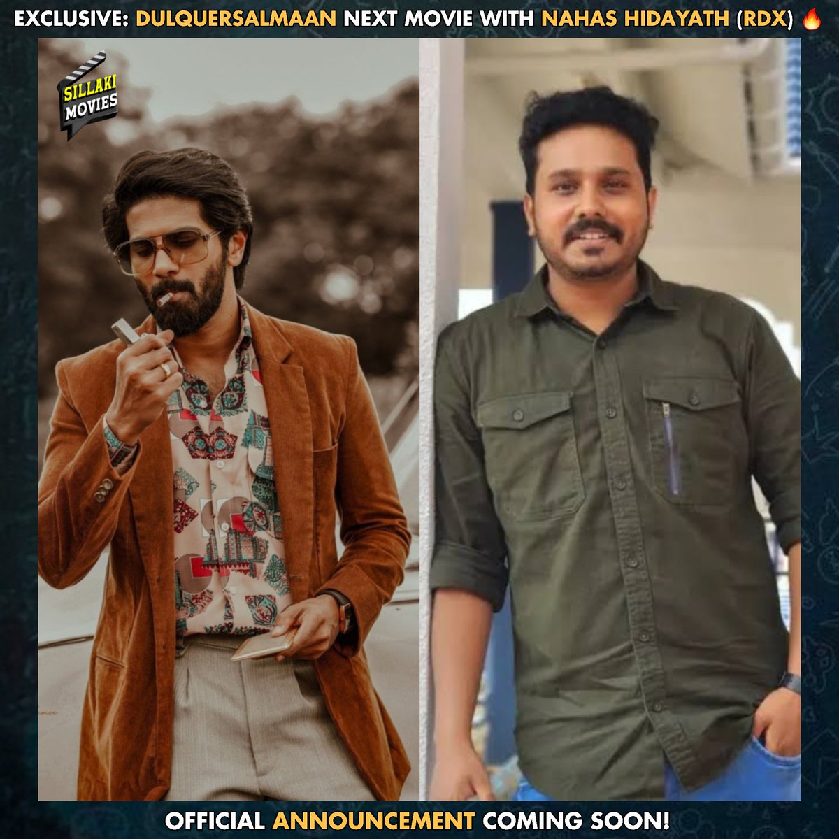 EXCLUSIVE: #DulquerSalmaan Next Movie With Nahas Hidayath (RDX) 🔥 Official Announcement Coming Soon!