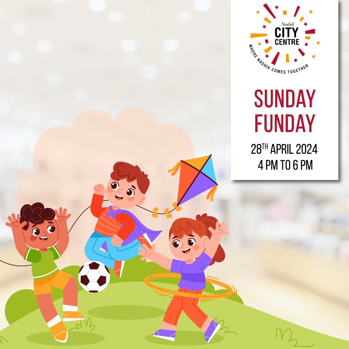 Let's turn up the fun at City Centre Mall, Nashik! Get ready for an epic gaming experience that will leave you wanting more! Don't miss out; join the excitement now!
#sunday #sundayfunday #ccm #citycentremall #nashik #nashikcity #CCM