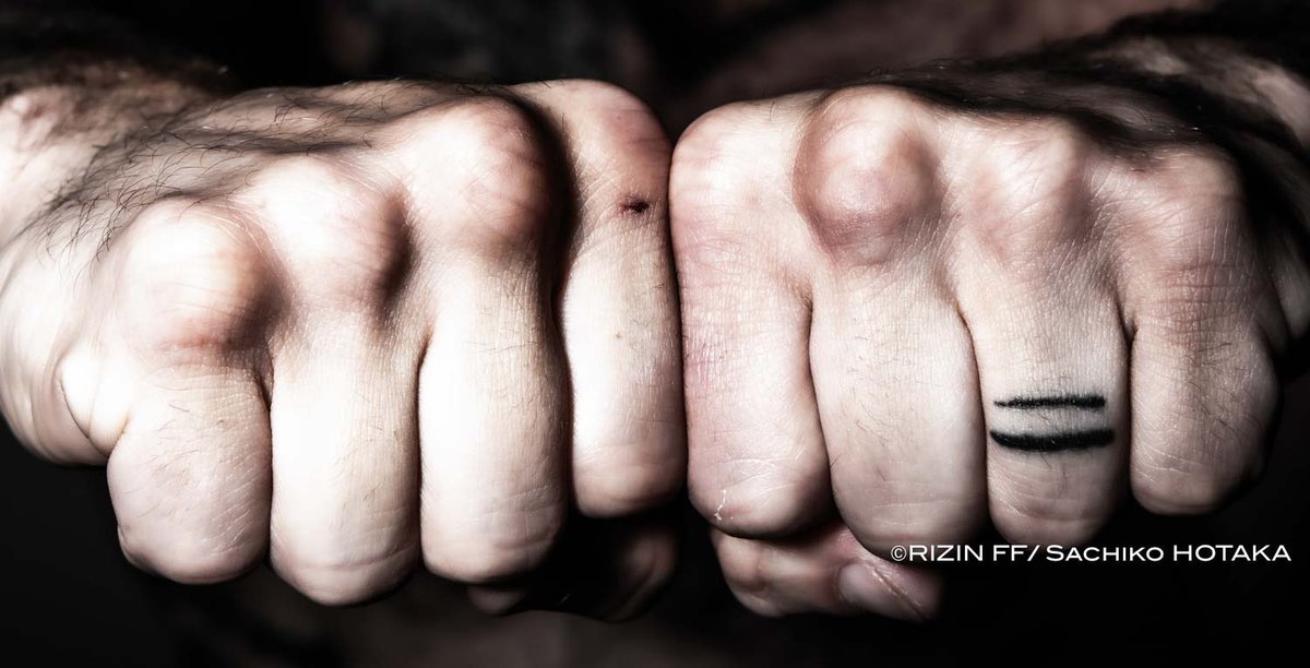 戦士の拳👊🏼…！！ X が #見たいんでしょ！ Yogibo presents #RIZIN46 有明 2024年4月29日(月祝) 有明アリーナ ベアナックルルール：2分 5R（58.9kg） ベア・ナックル・ファイティング・チャンピオンシップ（Bare Knuckle Fighting Championship、BKFC）提供試合