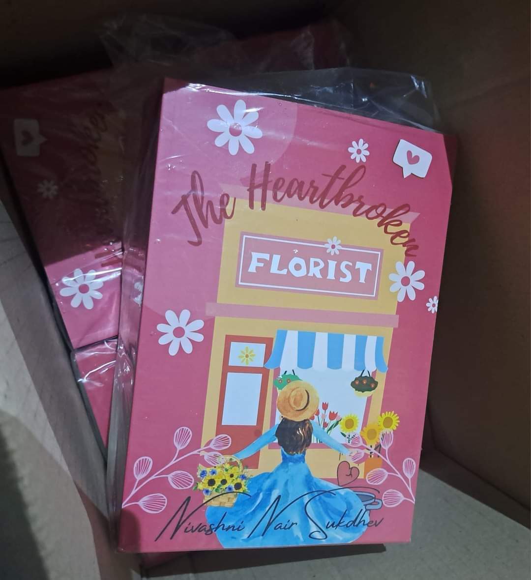 Copies of The Heartbroken Florist are scheduled to be couriered to different parts of SA on Tuesday. To secure your copy, please message me. To all those, who have already purchased it, thank you. I am overwhelmed and thrilled by the response!