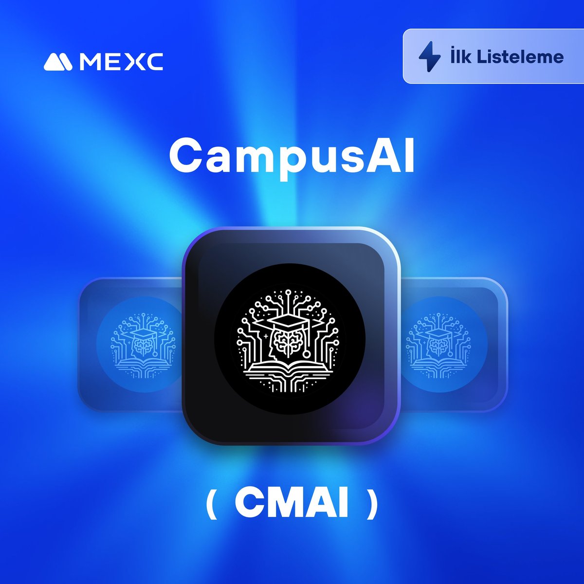🚀 @CampusAI11 $CMAI - Kickstarter Oylama Sonucu ve Listelenme Planı 🔁 $CMAI/USDT Alım Satımı: 28 Nisan 2024 11.00 📌 Ayrıntılar: mexctr.info/4djY5jU #MEXCTürkiye #MXToken #MX #BTC