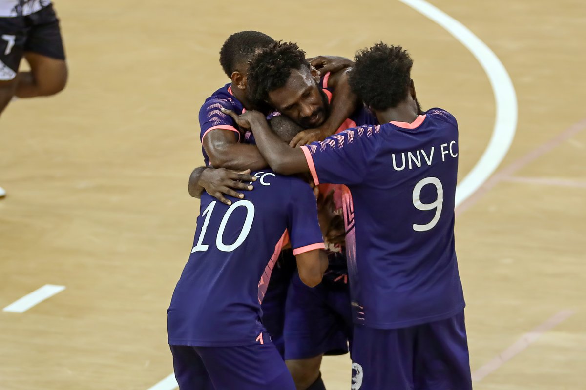 📷 PHOTOS | Check out the best snaps from Phototek NZ as UNV FC have defeated Suva FC 2-0 to claim third at the OFC Futsal men's Champions League in New Caledonia.

Watch extended highlights and full match replays FREE on FIFA+
fifa.fans/49OGi0U 

#OFMCL