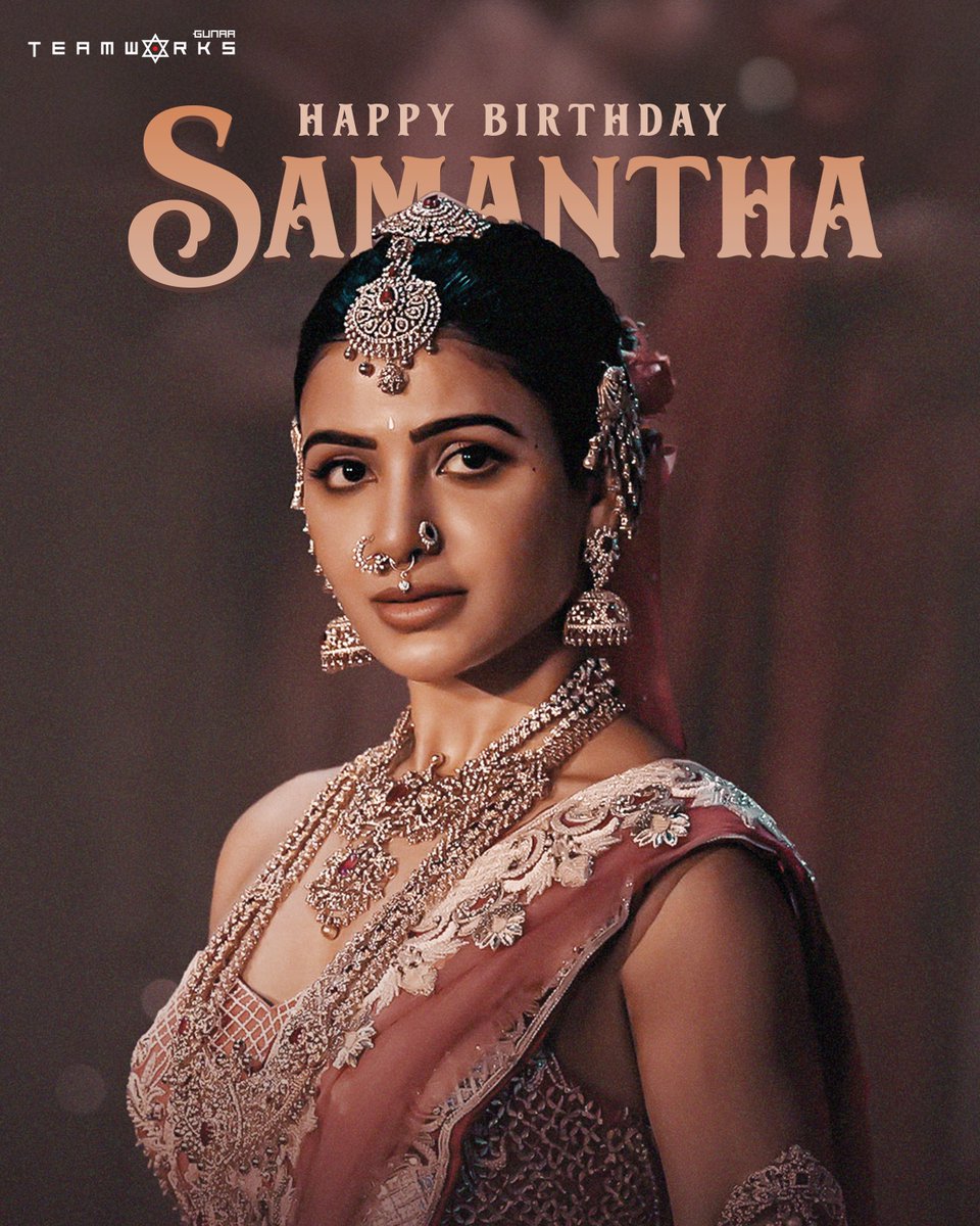 Wishing the queen of hearts, our dearest @Samanthaprabhu2 a very Happy Birthday 🤗 May the year ahead be filled with happiness & success. #HappyBirthdaySamantha