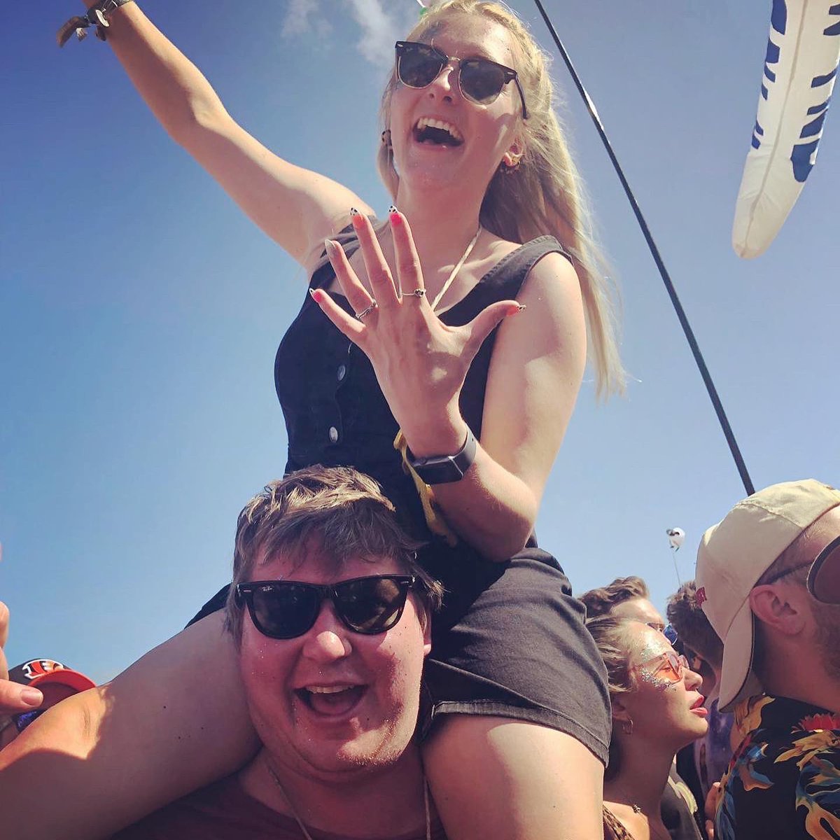 #OctoPlusOne @OctopusEnergy I would like to nominate my husband, Joe to win Glastonbury tickets because it’s a special place for us as he proposed to me at the festival in 2019 & we would love to go back since having our son in 2023 - he really is the BEST dad!!!